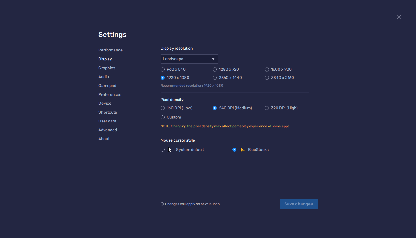 Mise à Jour 5.8 de BlueStacks - Paramètres de Résolution 4K et Personnalisés, Curseur MOBA et Toutes les Nouveautés de Cette Mise à Jour