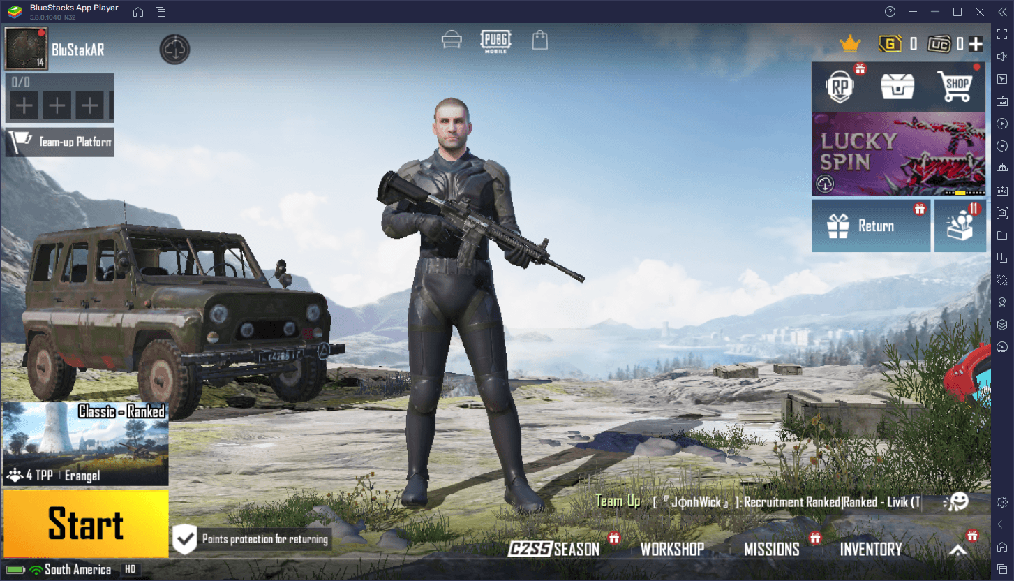 Cara Bermain PUBG Mobile di 4K Dengan BlueStacks Baru Versi 5.8