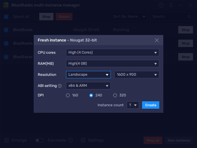 Multi-Instance Gaming with BlueStacks