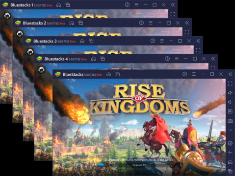 Rise of kingdoms тормозит в bluestacks