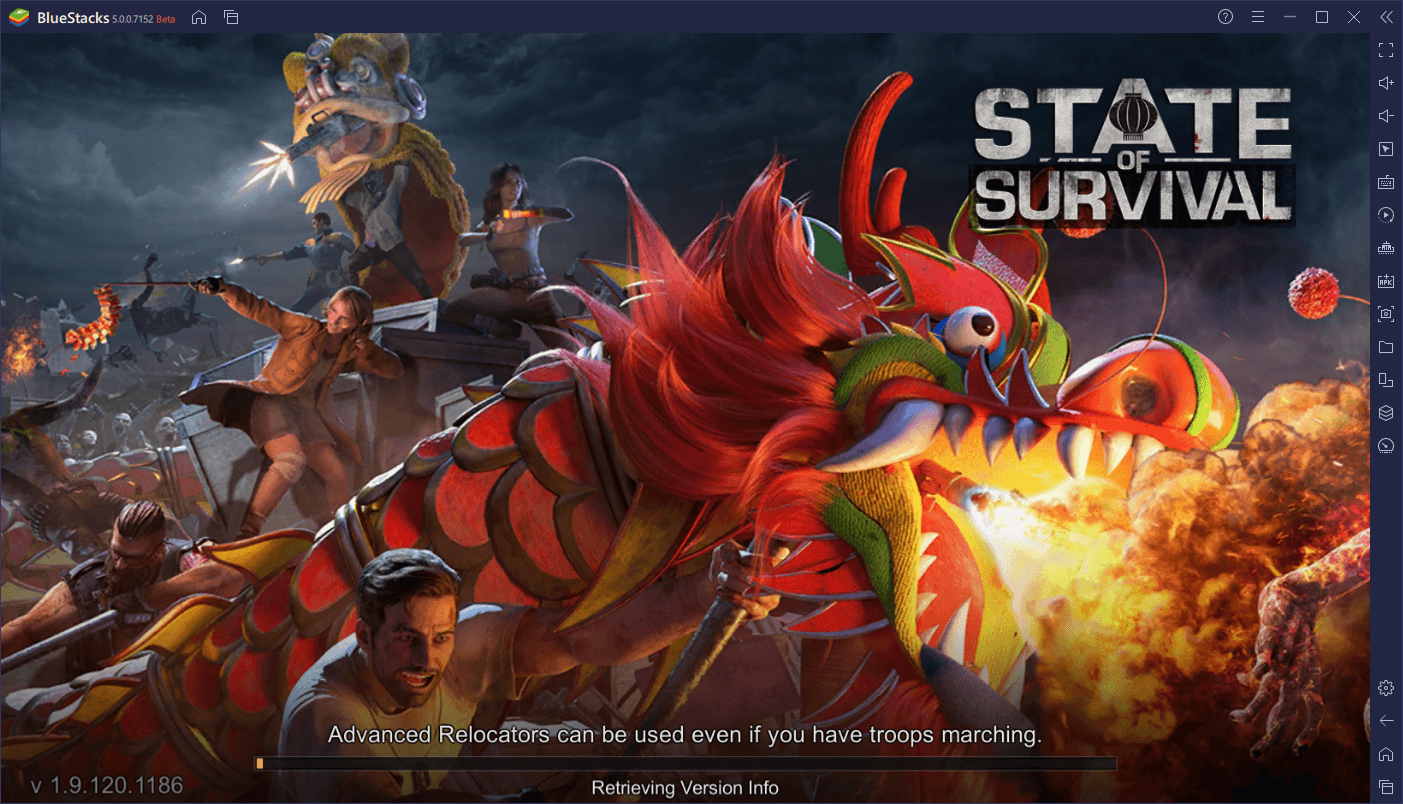 Сравнение производительности BlueStacks 5 и BlueStacks 4 в State of Survival