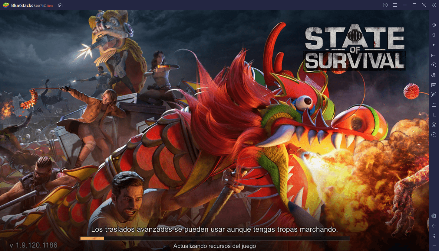 BlueStacks 5 Vs. BlueStacks 4 - Comparación de Desempeño Para State of Survival