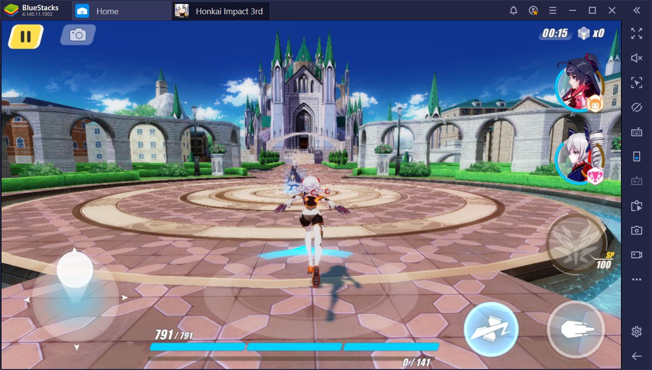 BlueStacks Macros for Honkai Impact 3rd 