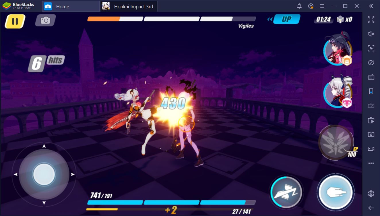 BlueStacks Macros for Honkai Impact 3rd 