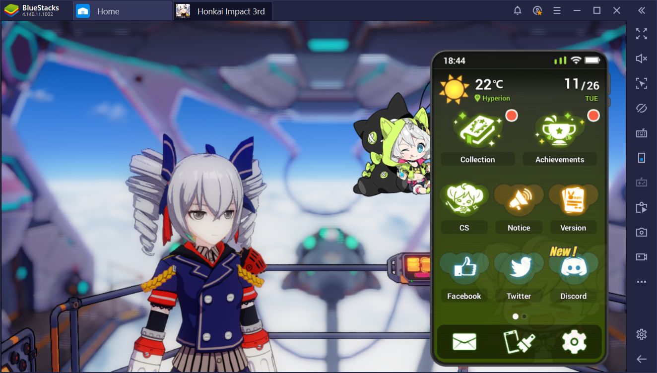 BlueStacks Macros for Honkai Impact 3rd 