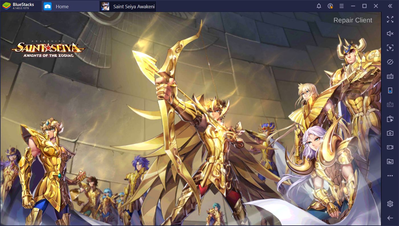 BlueStacks Macros for Saint Seiya Awakening