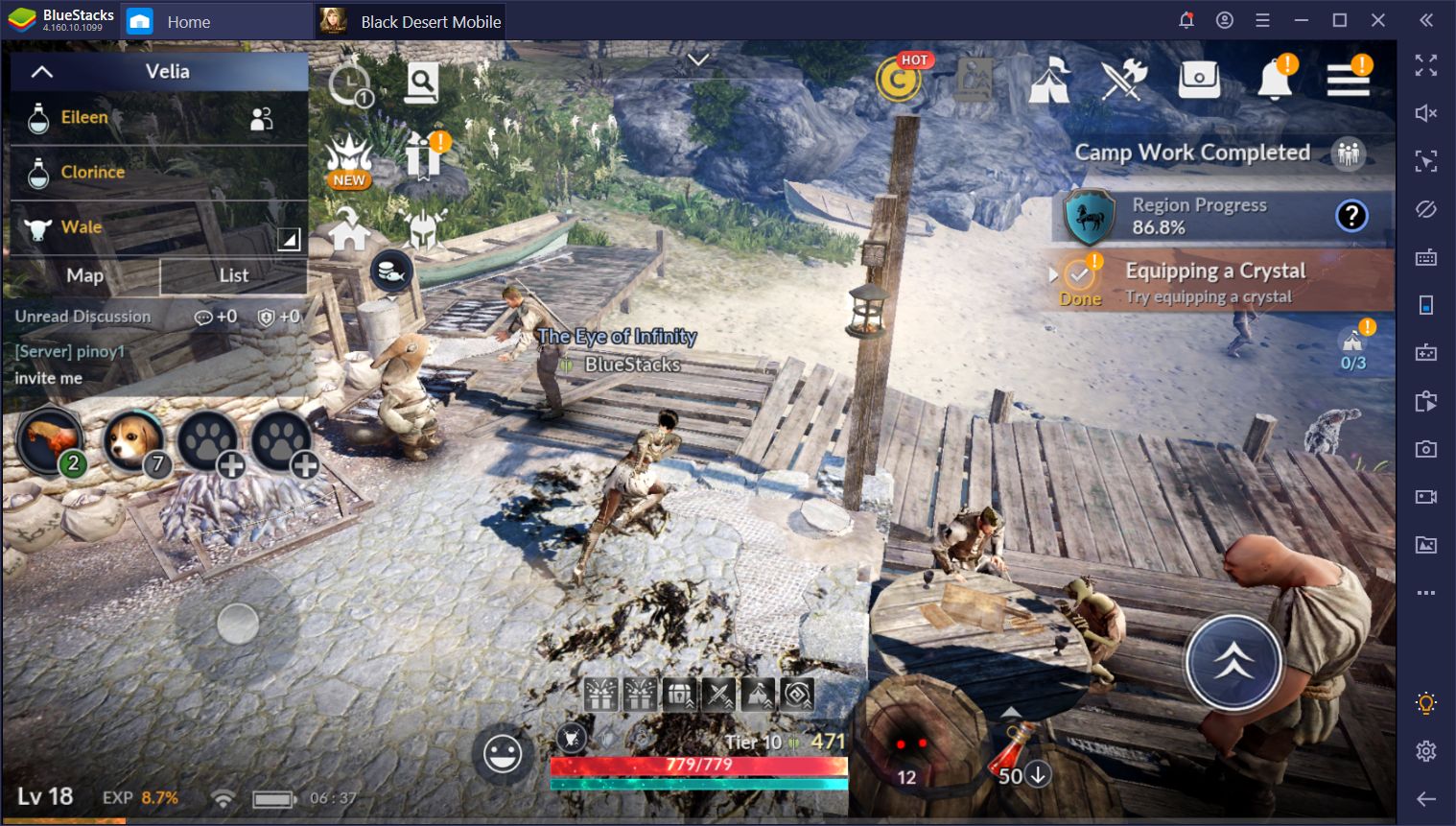 use controller on bluestacks 3