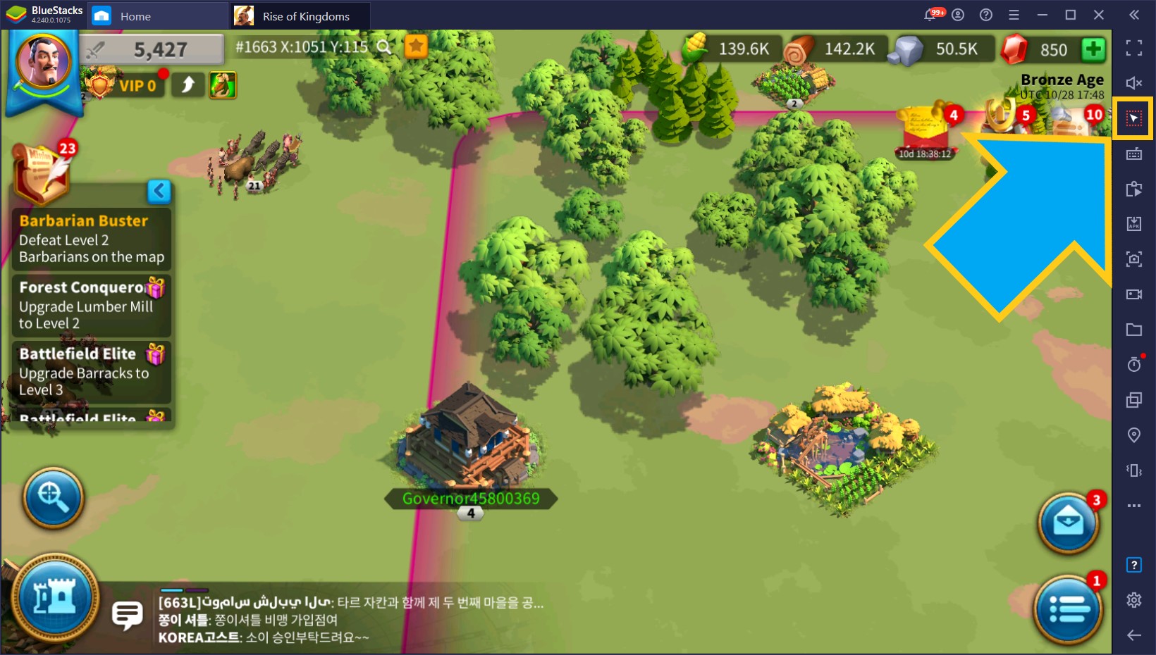The New BlueStacks Smart Edge Scrolling Feature Will Redefine the Way You Play Rise of Kingdoms on PC