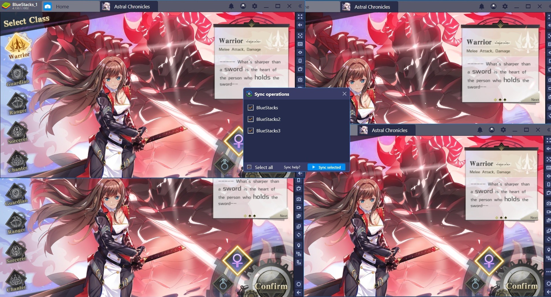 BlueStacks Features: Meisterhaftes Gameplay mit Multi-Instanz-Synchronisierung