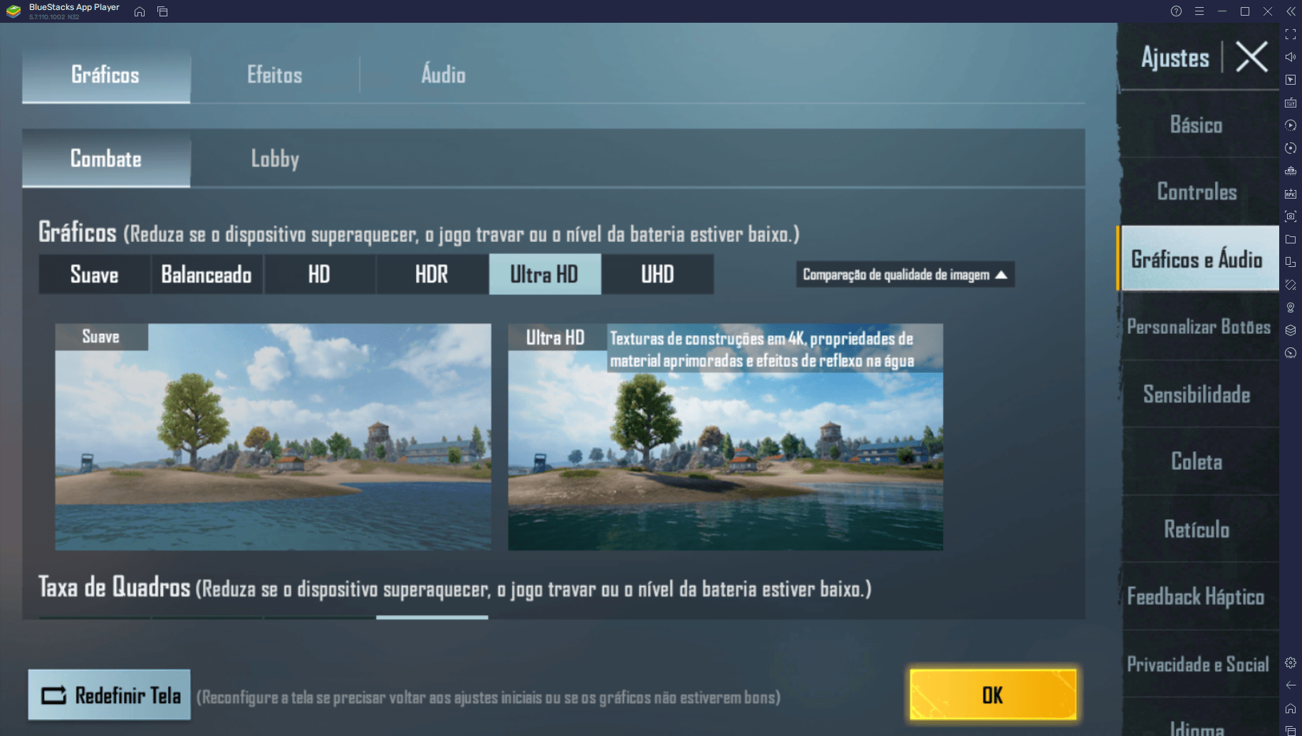 Como jogar PUBG Mobile em 4K na nova versão 5.8 do BlueStacks