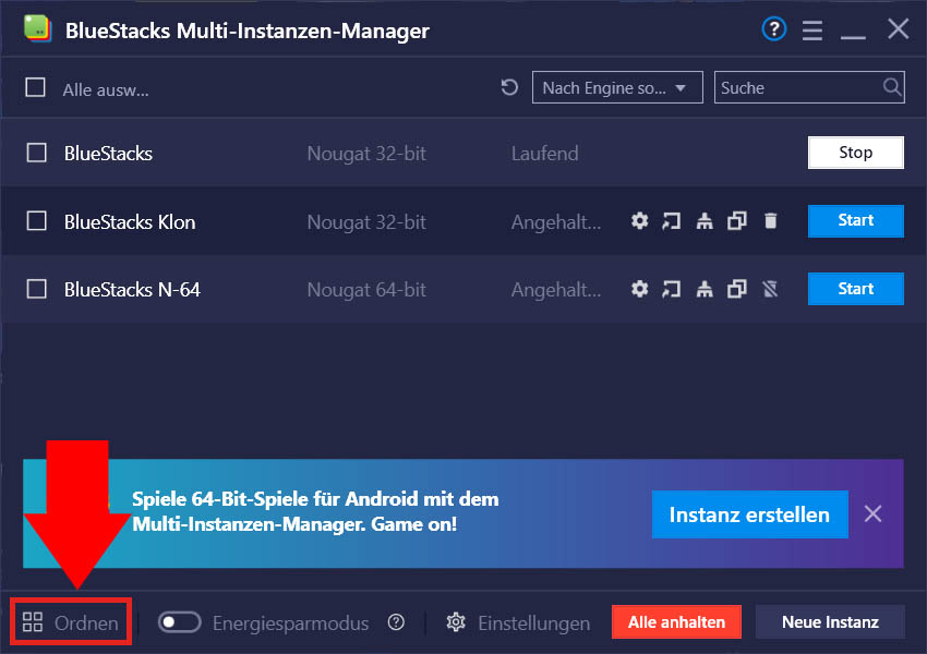 Der BlueStacks Energiesparmodus – Mehrere Instanzen kosten jetzt nur noch einen Bruchteil der Ressourcen