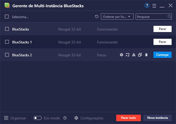 BlueStacks Eco Mode – Rode Várias Instâncias Exigindo Menos Recursos do Seu PC