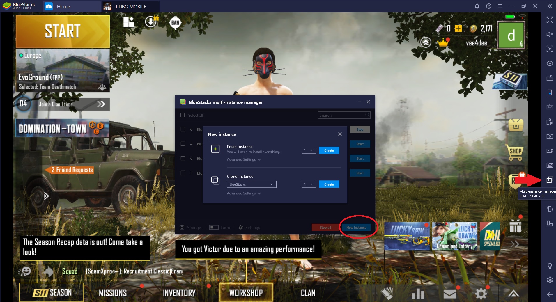 BlueStacks Multi-Instance: Play multiple games or same game from multiple  accounts