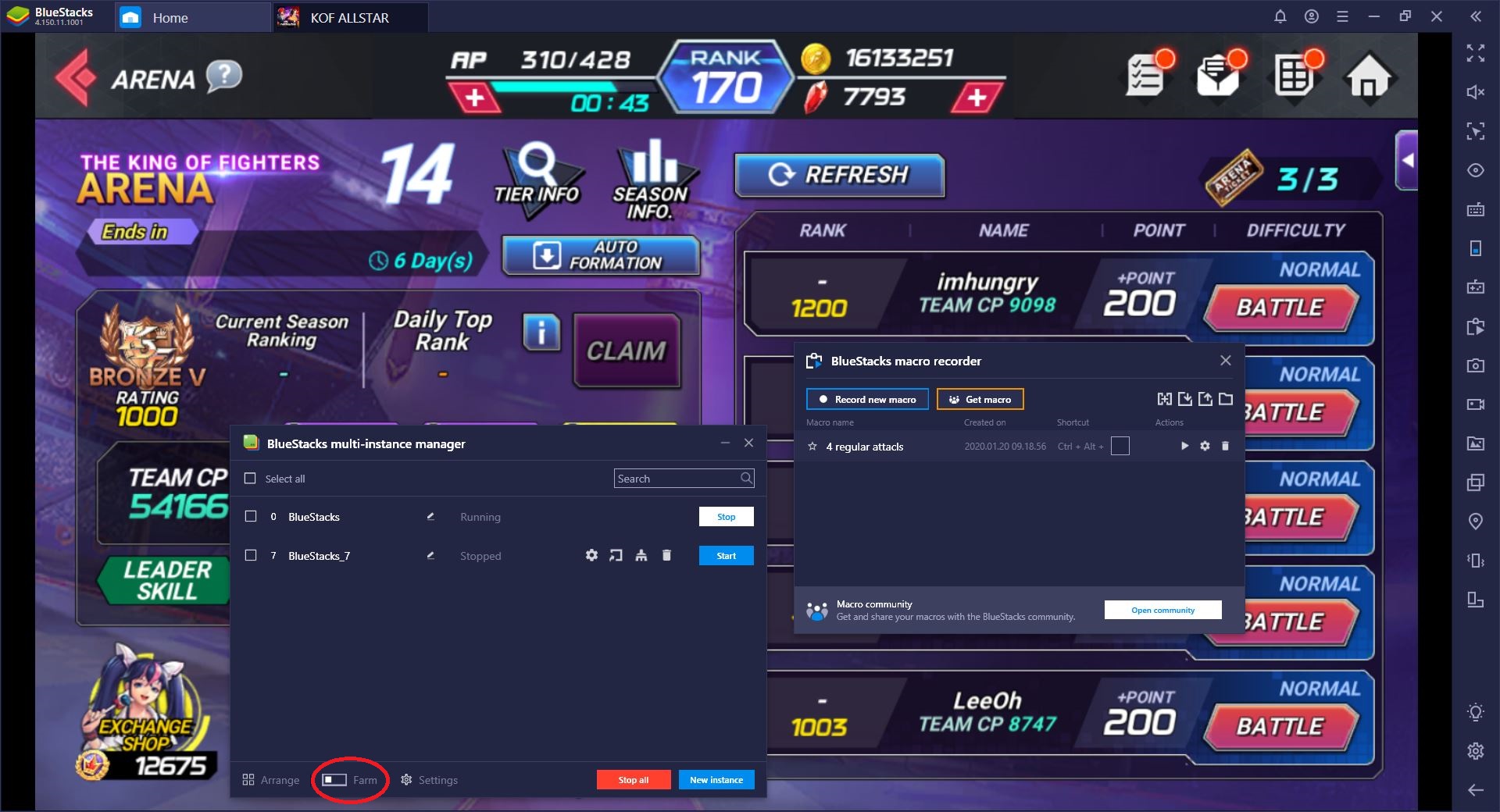 BlueStacks Multi-Instance: Play multiple games or same game from multiple accounts