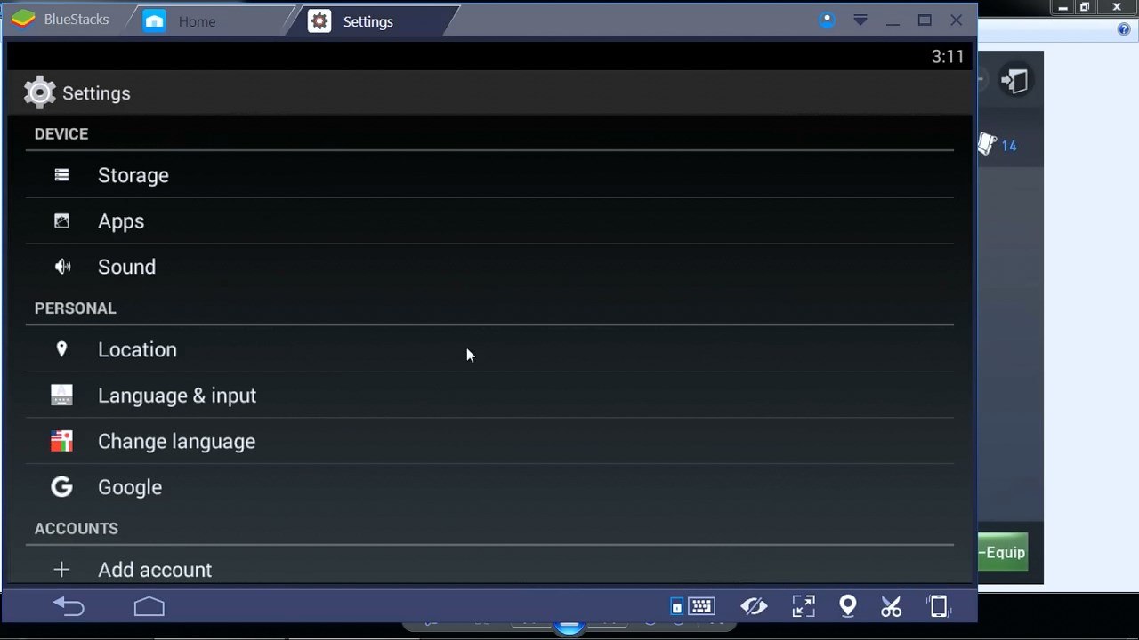 Bluestacks-Settings-1