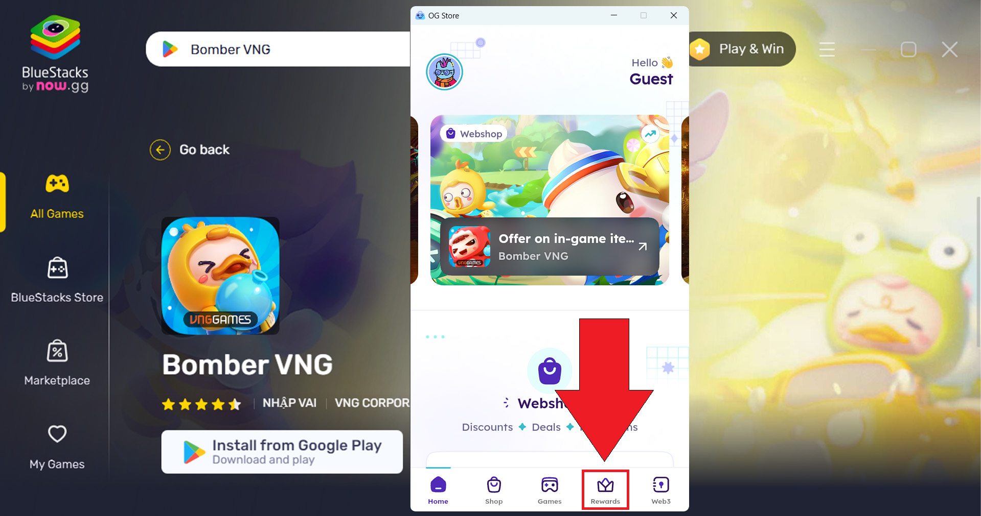 Bomber VNG: Các giftcode độc quyền dành cho game thủ BlueStacks