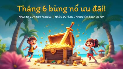 Thần Tài Tháng 6: Hoàn tiền lên đến 30% trong nhiều tựa game độc quyền vào tháng 6 này!