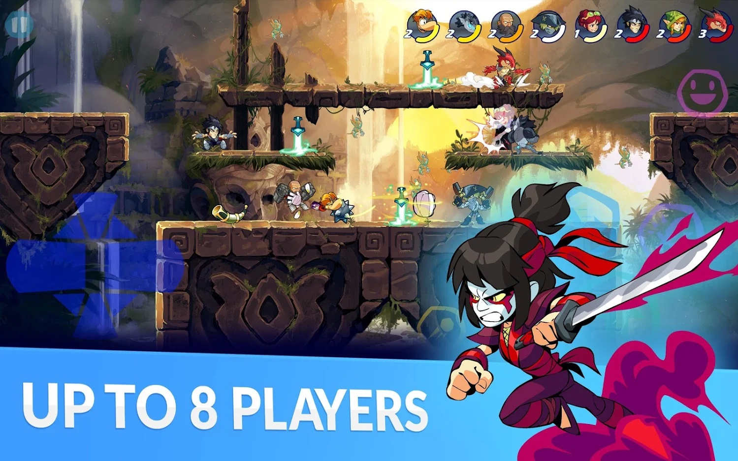 Brawlhalla Mobile Landing on Android and iOS on 6th August