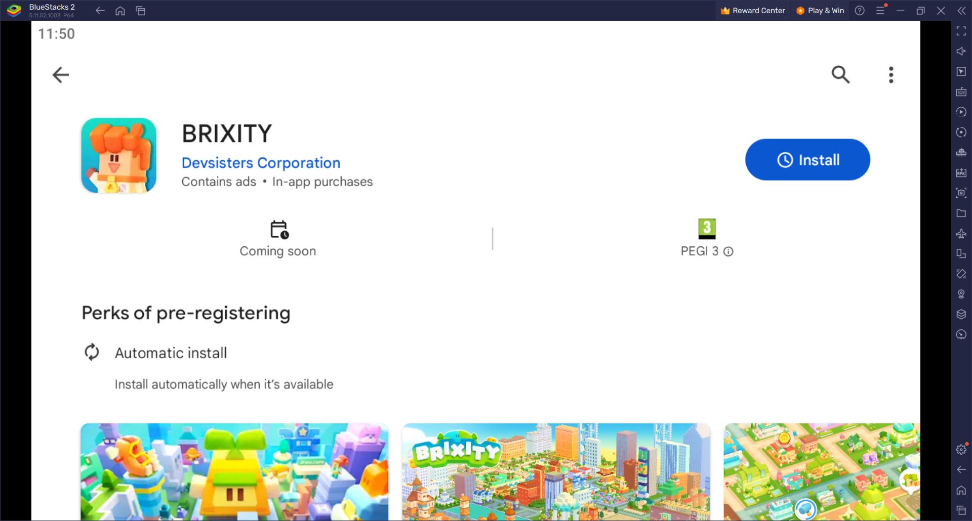 Guide d'installation de Brixity : Construisez votre propre ville sur PC avec BlueStacks