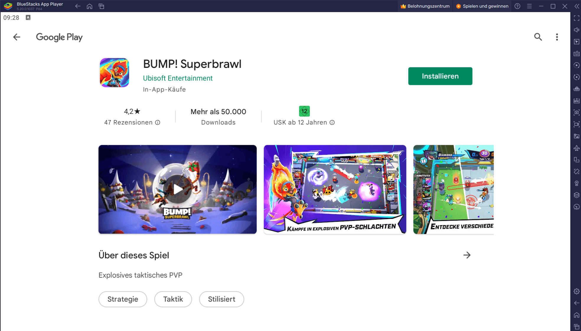 Bump! Superbrawl auf PC spielen mit BlueStacks
