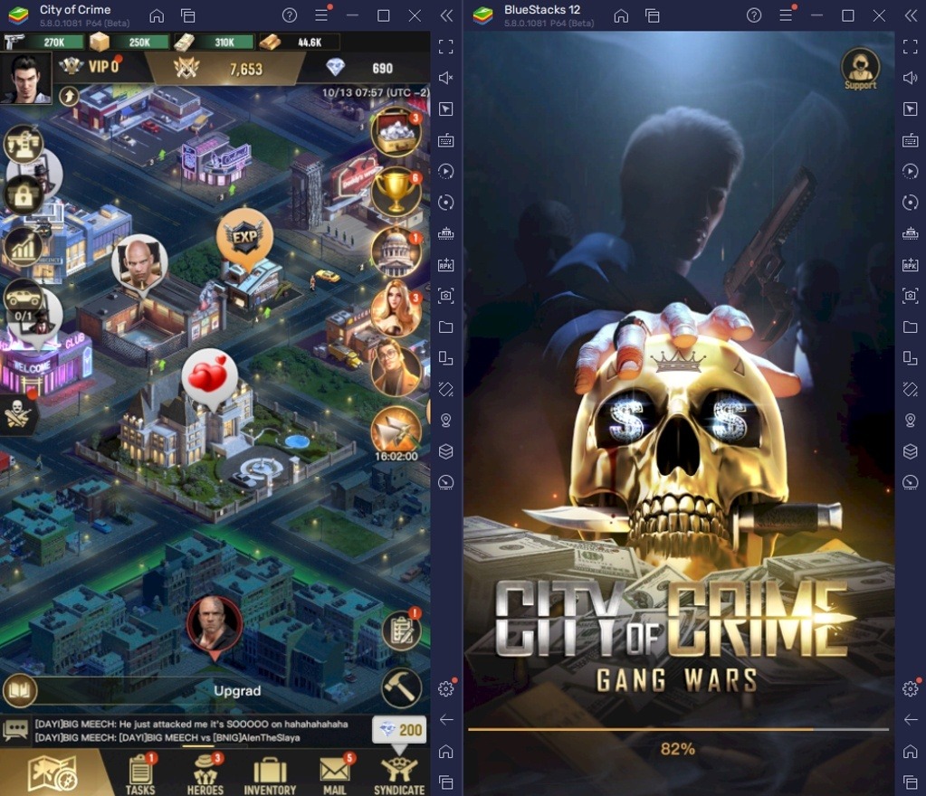Comment Jouer à City of Crime: Gang Wars sur PC avec BlueStacks