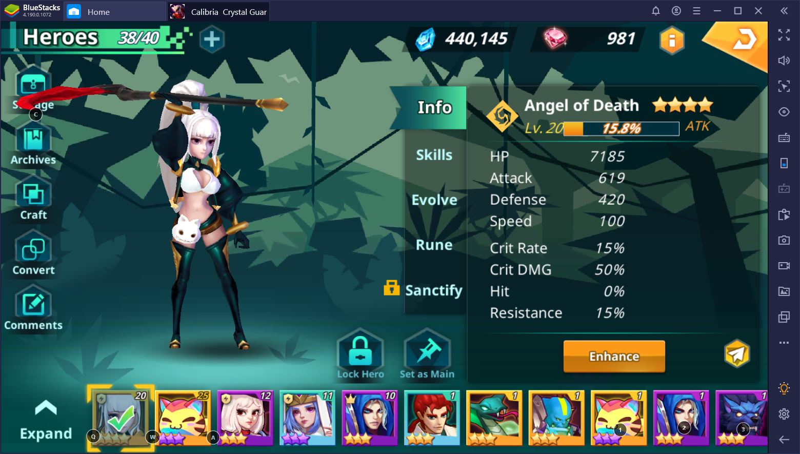 Calibria: Crystal Guardians – How to Get and Upgrade More Heroes