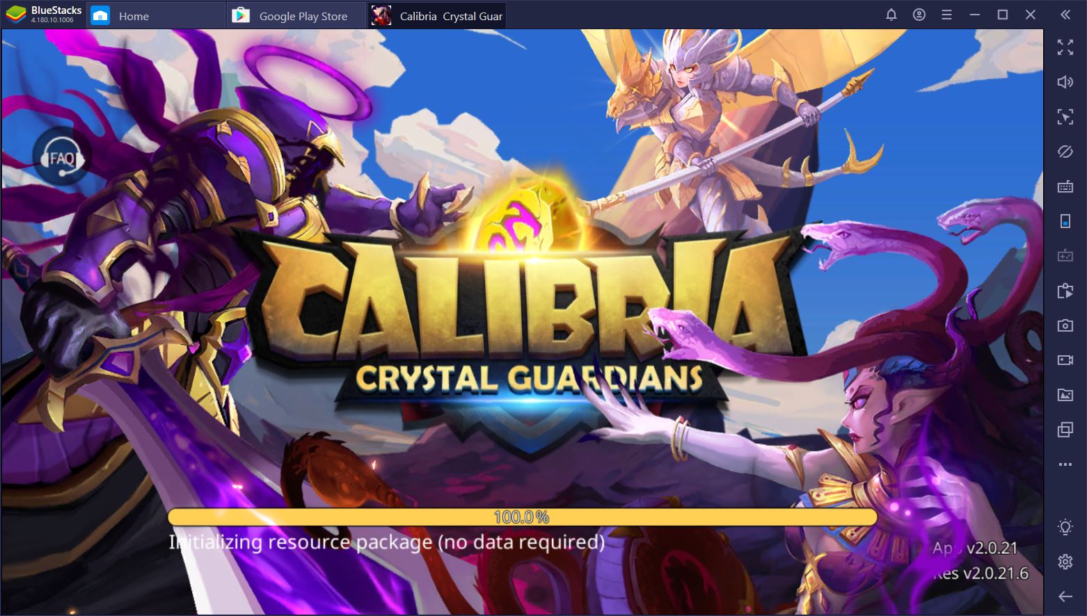 How to Play Calibria: Crystal Guardians on PC with BlueStacks