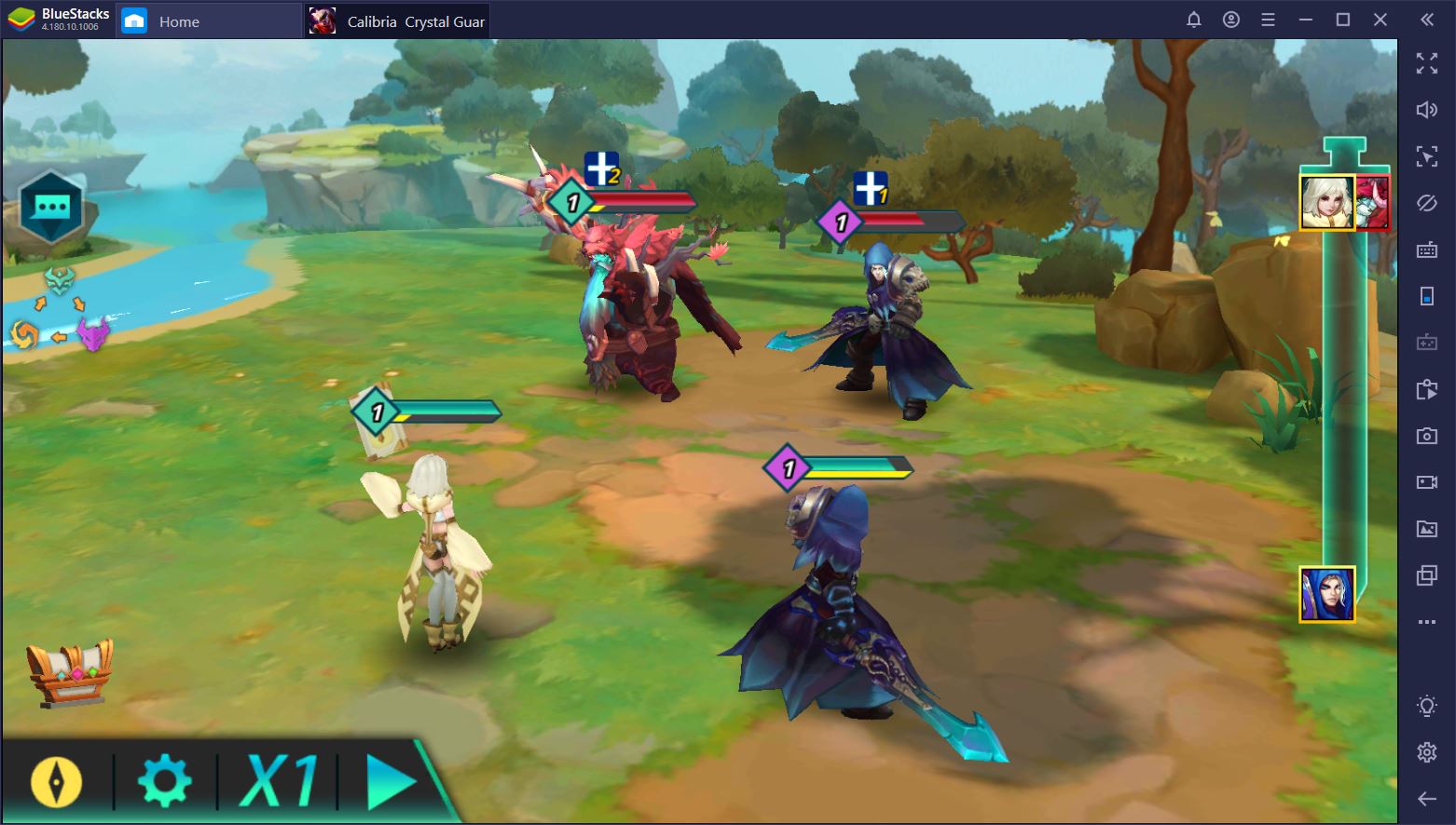 How to Play Calibria: Crystal Guardians on PC with BlueStacks