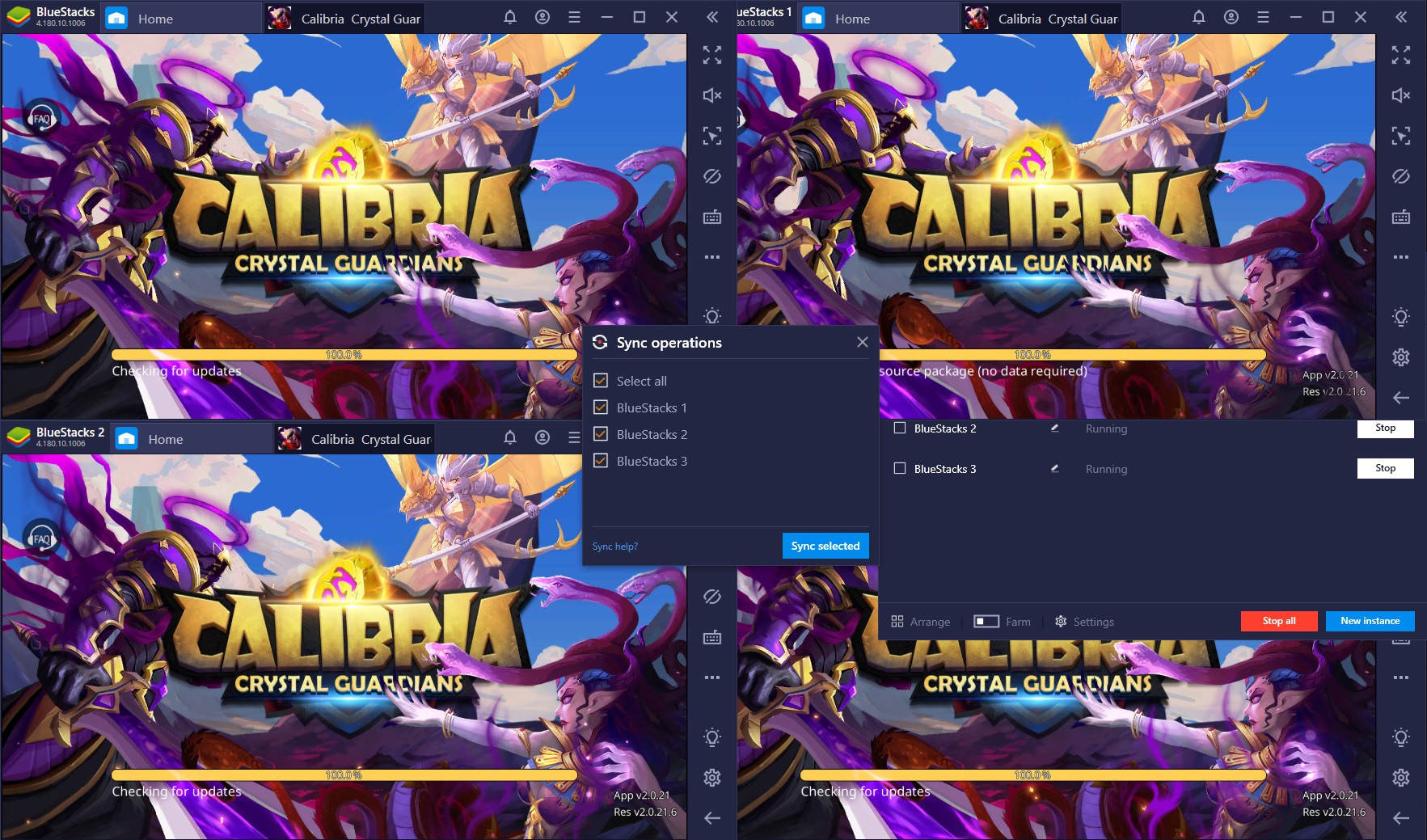 How to Play Calibria: Crystal Guardians on PC with BlueStacks