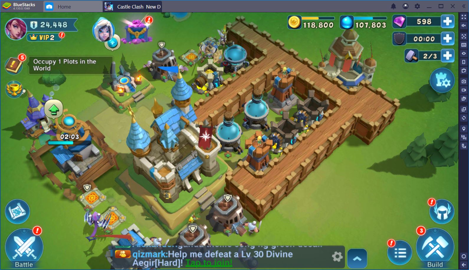 android emulator mac for clash for dawn