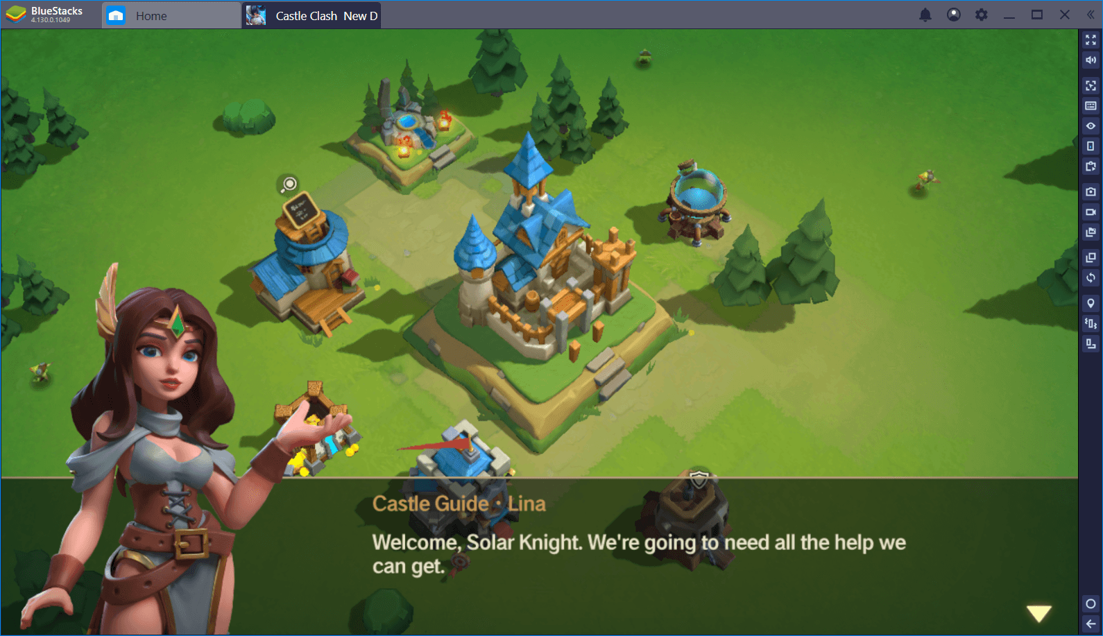 castle clash offline