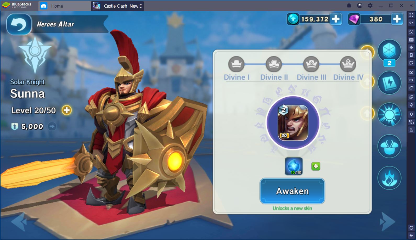 Castle Clash: New Dawn – Obtain and Upgrade Your Favorite Heroes