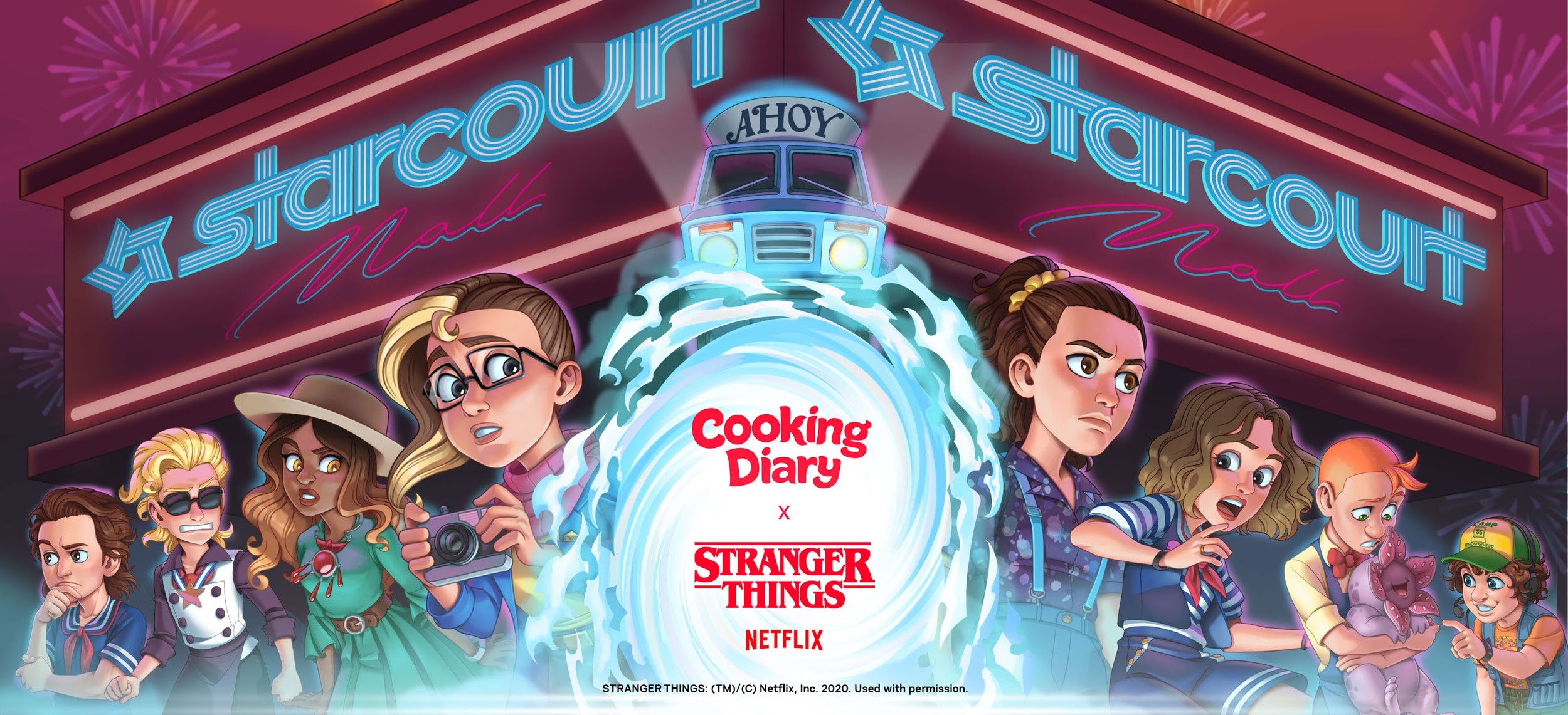 A Nice Halloween Surprise: Cooking Diary & Stranger Things Partnership