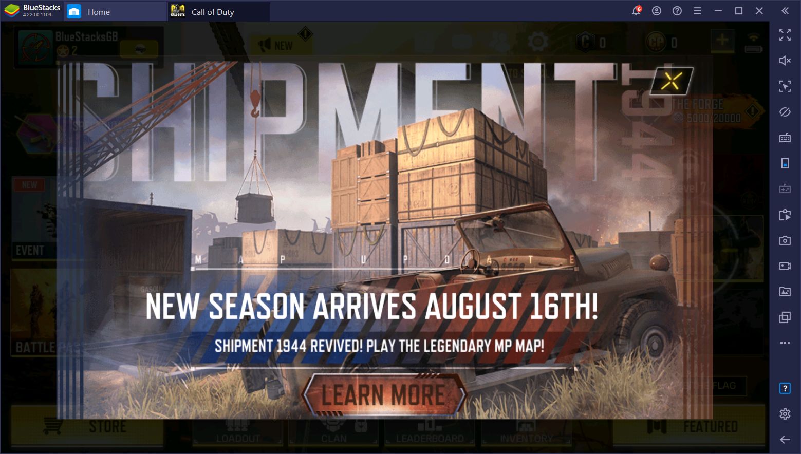 Call of Duty Mobile Season 9 available for download with Shipment 1944 map,  new ranked series, and lots more