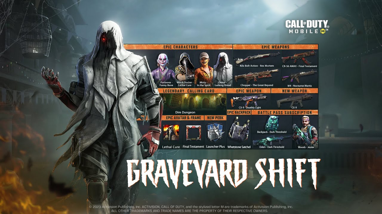 Call of Duty Mobile Season 9: Graveyard Shift Unleashes Halloween Chaos