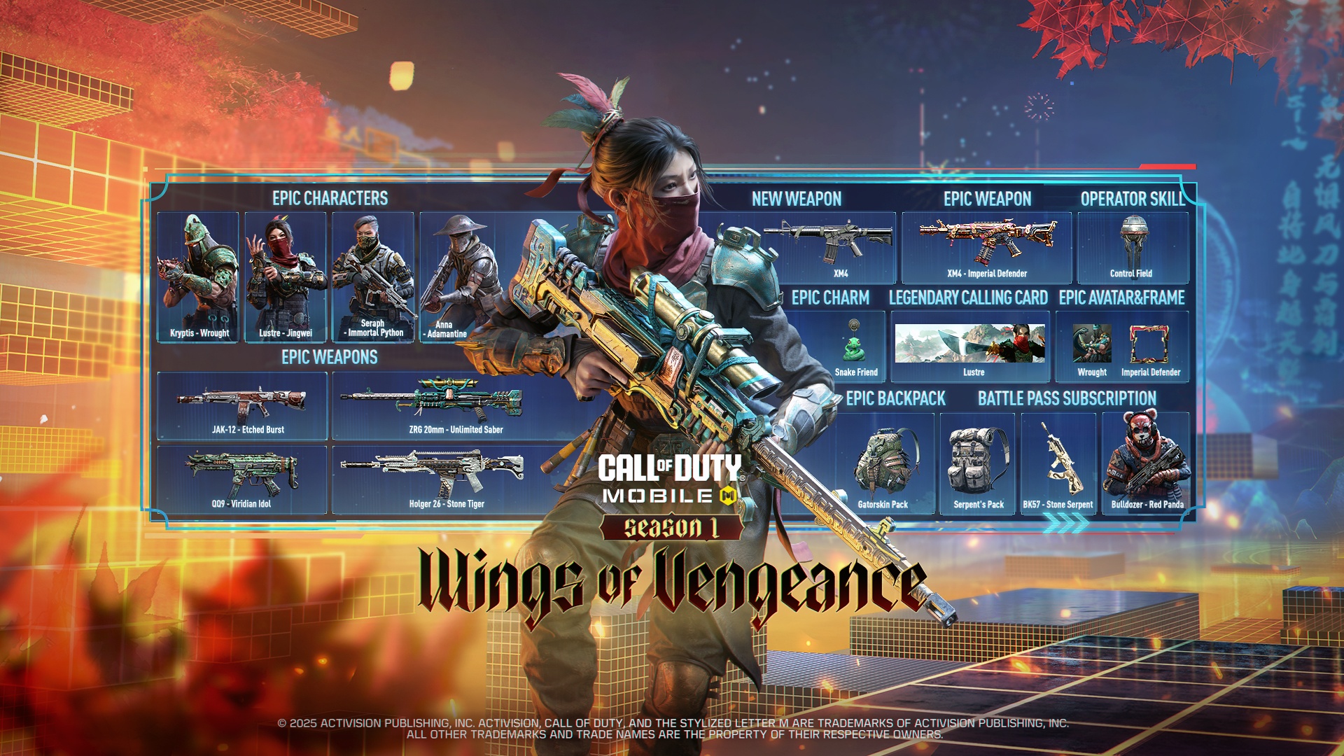 Call of Duty: Mobile – Wings of Vengeance Season 1: January 2025 Update Overview