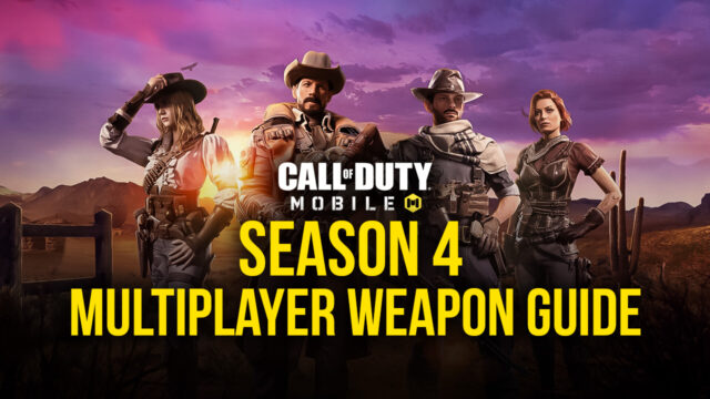 Call of Duty: Mobile Multiplayer Weapon Guide for Season 4 Ranked
