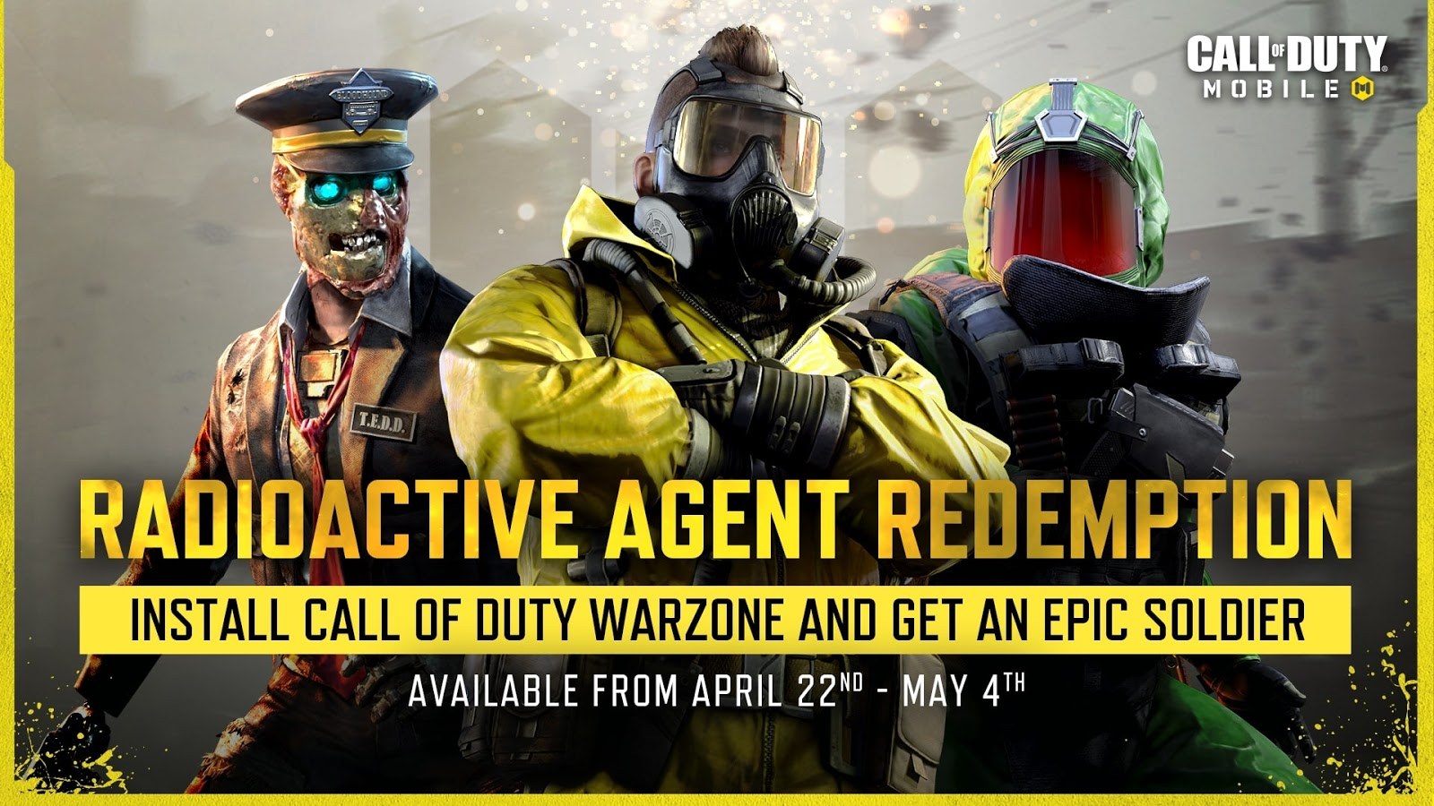 Call of Duty: Mobile Season 3 Introduces Night Mode 2.0, Radioactive Agent Redemption, And More