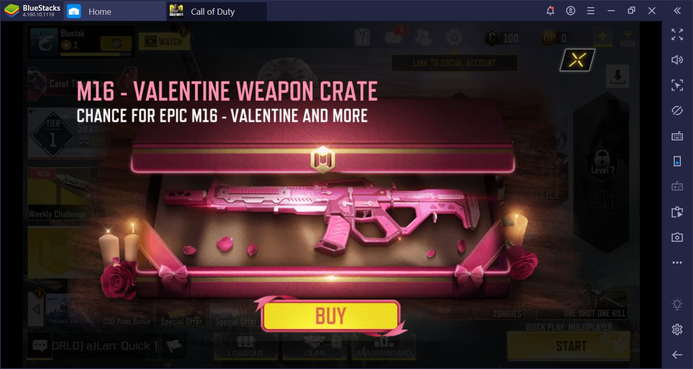 CoD Mobile Aerial Corvette Feature And Valentine’s Day Events Now Live