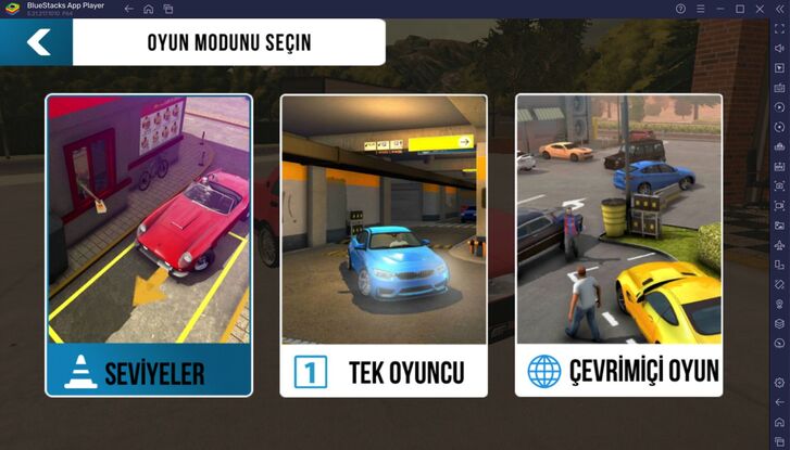 Car Parking Multiplayer Başlangıç Rehberi: BlueStacks Sürücü Kursu