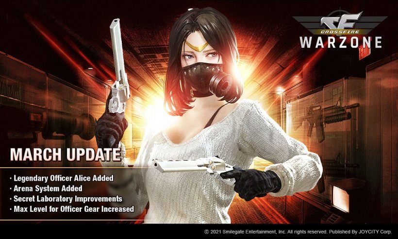 CrossFire: Warzone arrives with Latest Updates of New Character Alice and Cross-Server PvP Arena