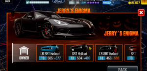 CSR Racing 2’s “Jerry’s Enigma” Halloween Extravaganza