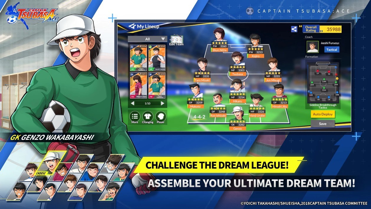 CAPTAIN TSUBASA: ACE – La Tier List des Meilleurs Joueurs du Jeu