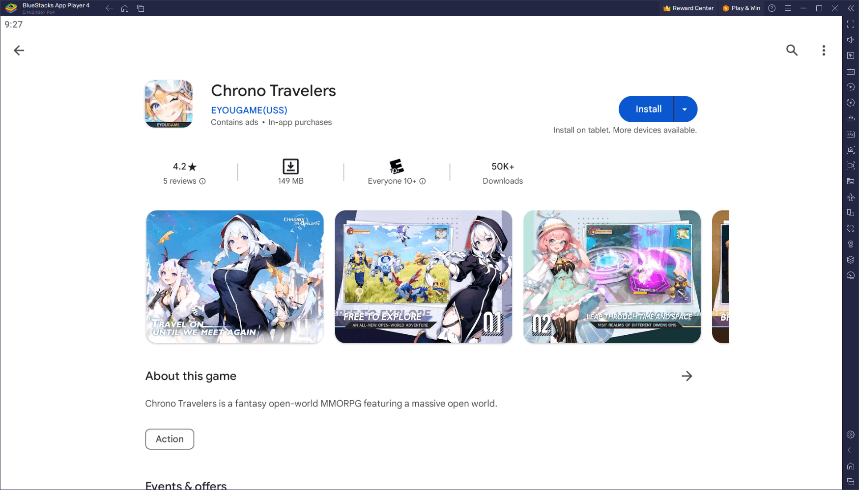 Comment Jouer à Chrono Travelers sur PC avec BlueStacks