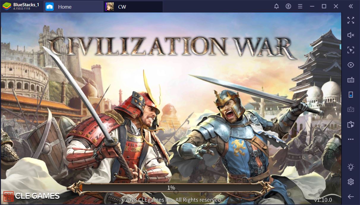 Play Civilization War on PC with BlueStacks