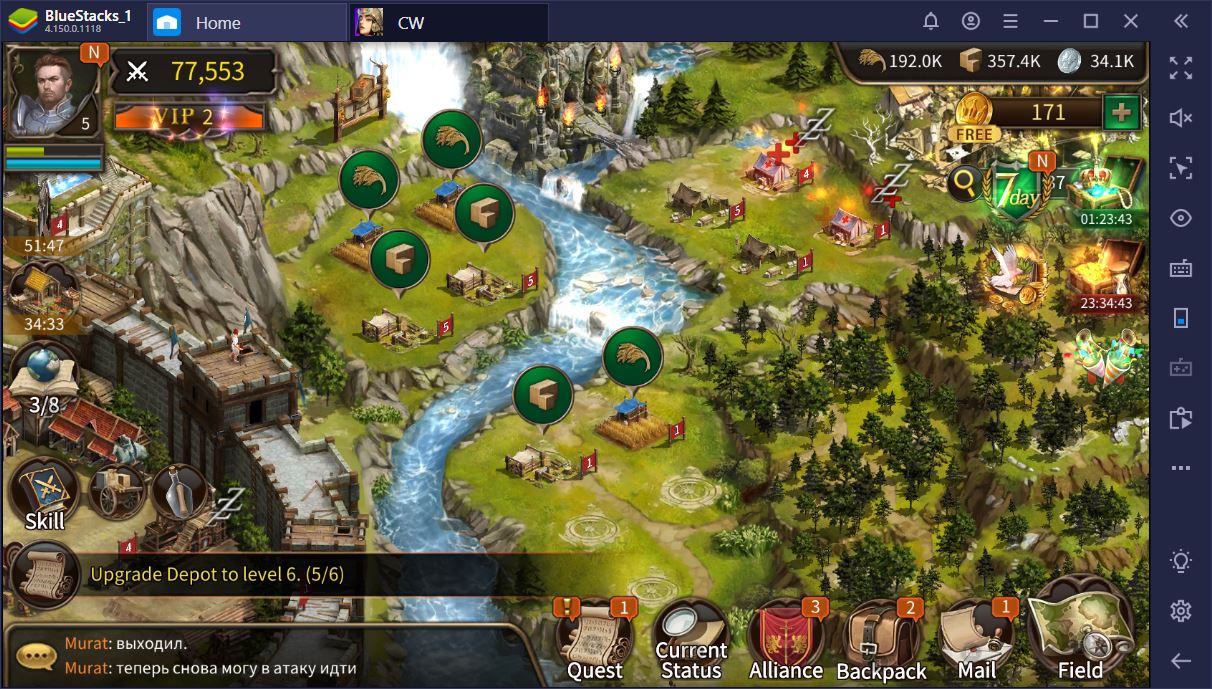 Play Civilization War on PC with BlueStacks