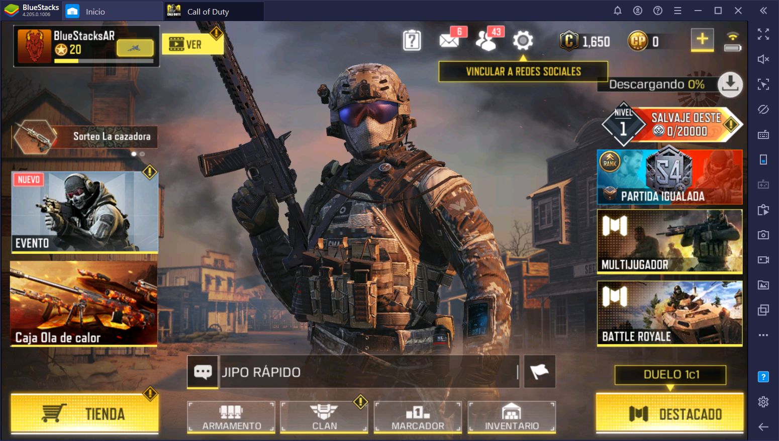 call of duty mobile para pc