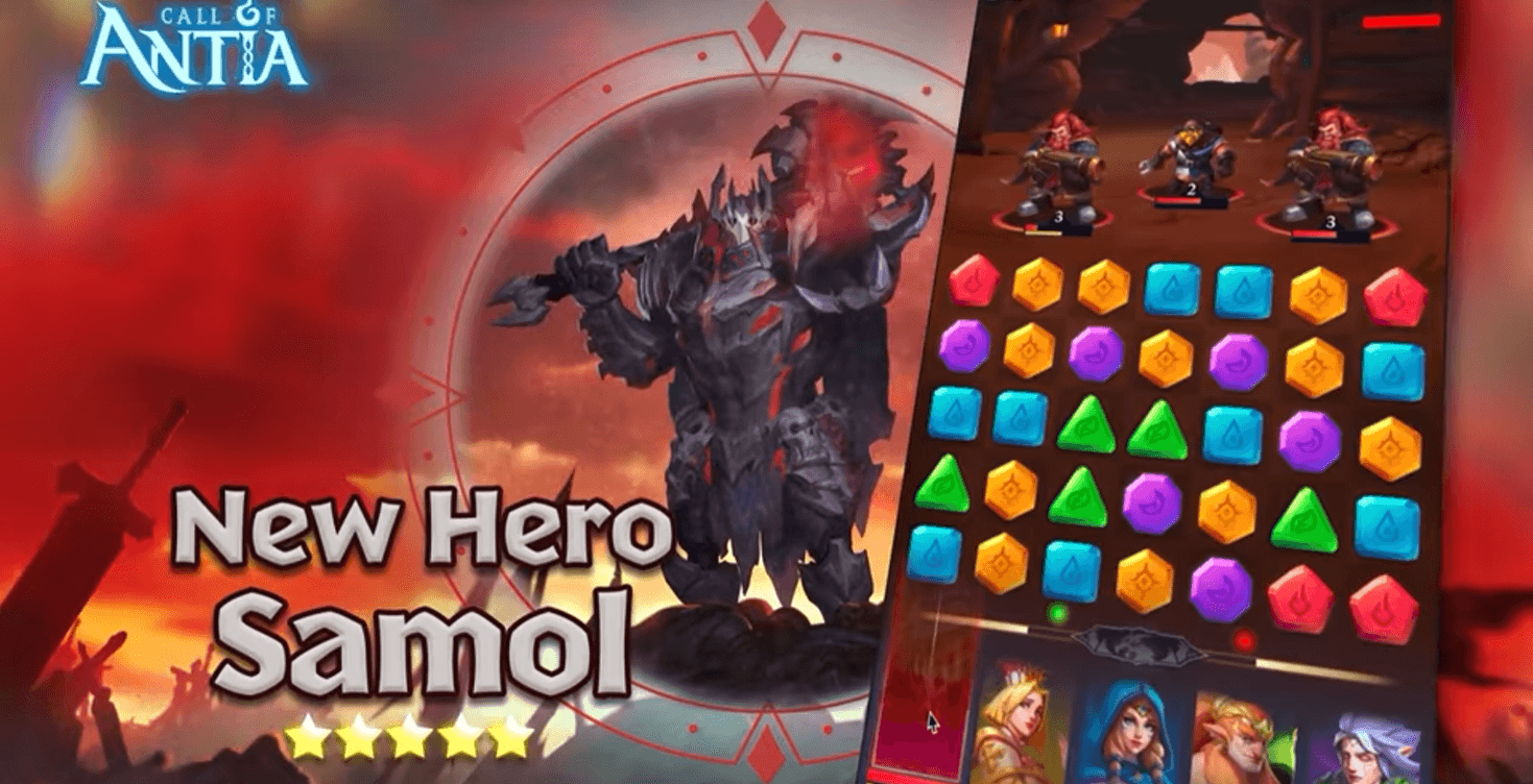 Call of Antia – New Heroes Samol, Jack, and Tournament of Valor with Update 1.4.100