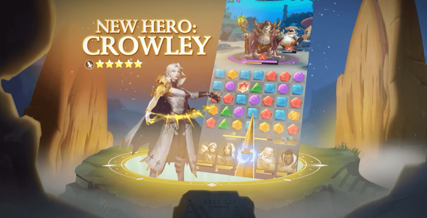 Call of Antia – New Hero Crowley, Spirit of the Sea Battle Pass and More in Update 1.6.200