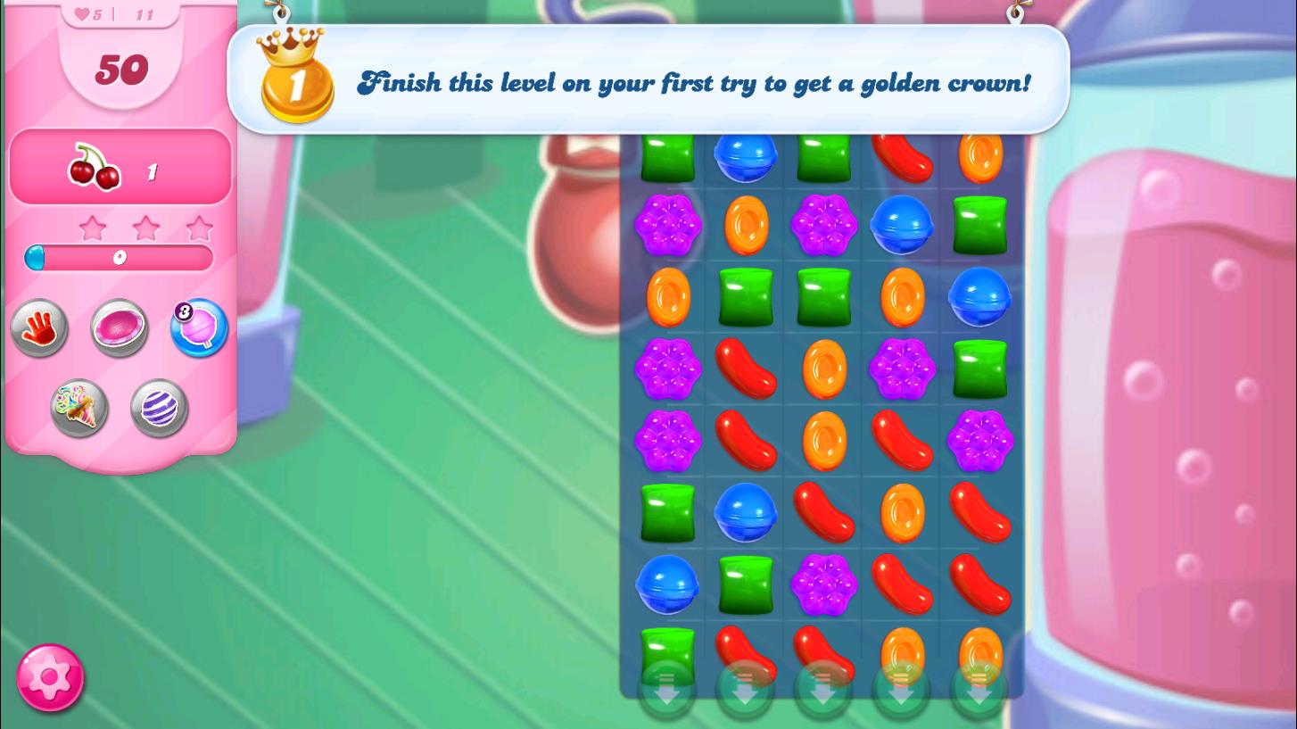 candy crush saga levels